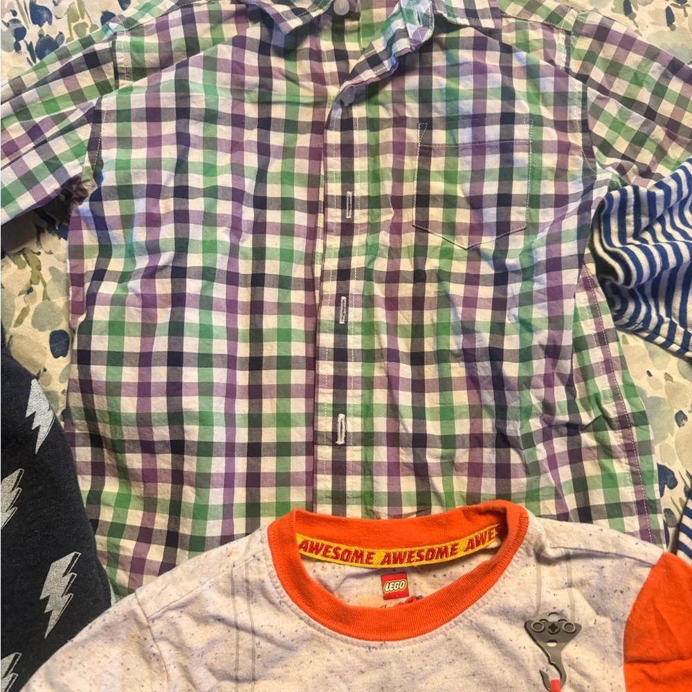 Boys Spring Shirt Lot Janie and Jack, Gymboree, Monica and Andy, Lego…